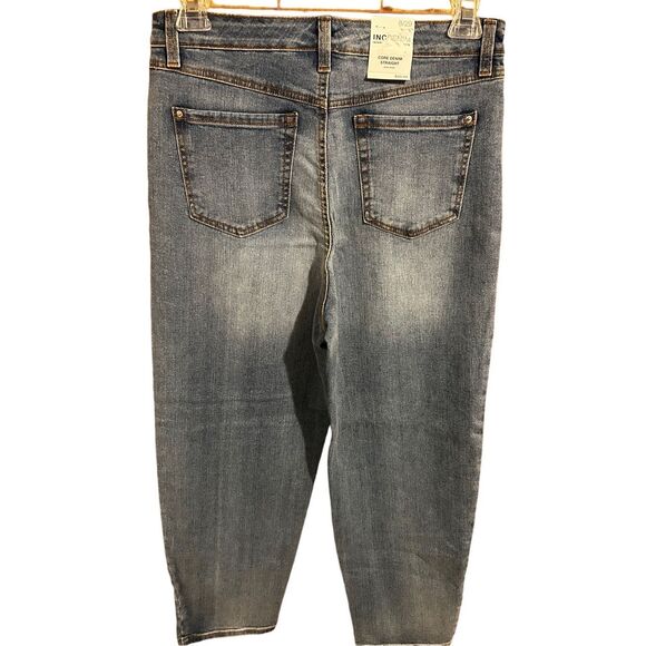 INC High Rise Core Denim Indigo Straight Jeans Women’s Size 8/29 NWT - Picture 5 of 10